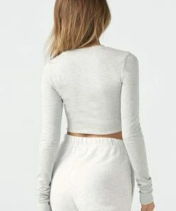 JOAH BROWN CROPPED CREW LONGSLEEVE 27 JOAH BROWN CROPPED CREW LONGSLEEVE