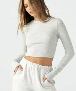 JOAH BROWN CROPPED CREW LONGSLEEVE 26 JOAH BROWN CROPPED CREW LONGSLEEVE