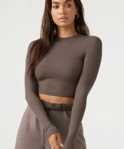 JOAH BROWN SPRING '22 CROPPED CREW LONGSLEEVE 6 JOAH BROWN SPRING '22 CROPPED CREW LONGSLEEVE