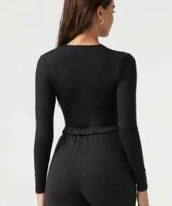 JOAH BROWN SUSTAINABILITY INVISIBLE ZIP LONG SLEEVE