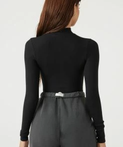 JOAH BROWN SPRING '22 HALF ZIP MOCK NECK