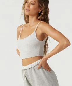 JOAH BROWN LOW BACK CROP CAMI SPRING '22