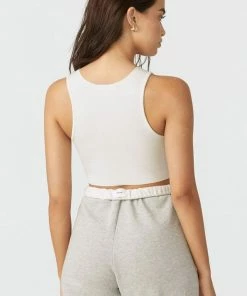 JOAH BROWN RAW EDGE CROP TANK SPRING '22 7 JOAH BROWN RAW EDGE CROP TANK SPRING '22