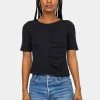 LACAUSA RUCHED TEE