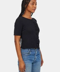 LACAUSA RUCHED TEE