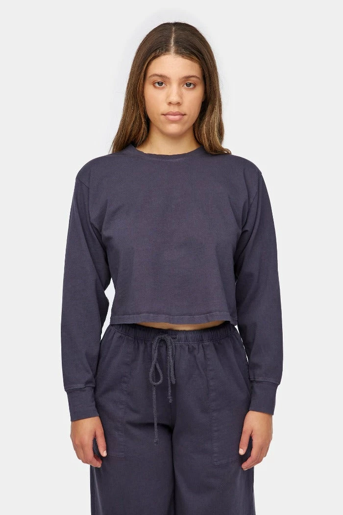 LACAUSA LONG SLEEVE BOXY TEE SPRING '22 1 LACAUSA LONG SLEEVE BOXY TEE SPRING '22