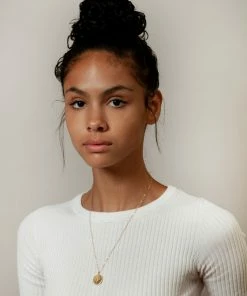 WOLF CIRCUS SPRING '22 ROSE COIN NECKLACE