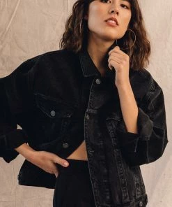 AGOLDE CHARLI OVERSIZED DENIM JACKET SPRING '22
