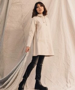 STUTTERHEIM MOSEBACKE RAIN JACKET LIGHT SAND CLOTHING