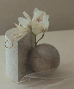 PIPE AND ROW AMBER HOOPS