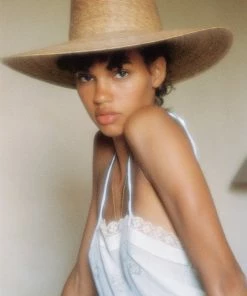 LACK OF COLOR PALMA WIDE BRIM STRAW HAT