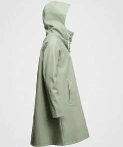 STUTTERHEIM MOSEBACKE RAIN JACKET SAGE