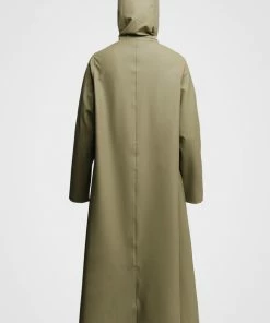STUTTERHEIM MOSEBACKE RAIN JACKET LONG ALOE SPRING '22