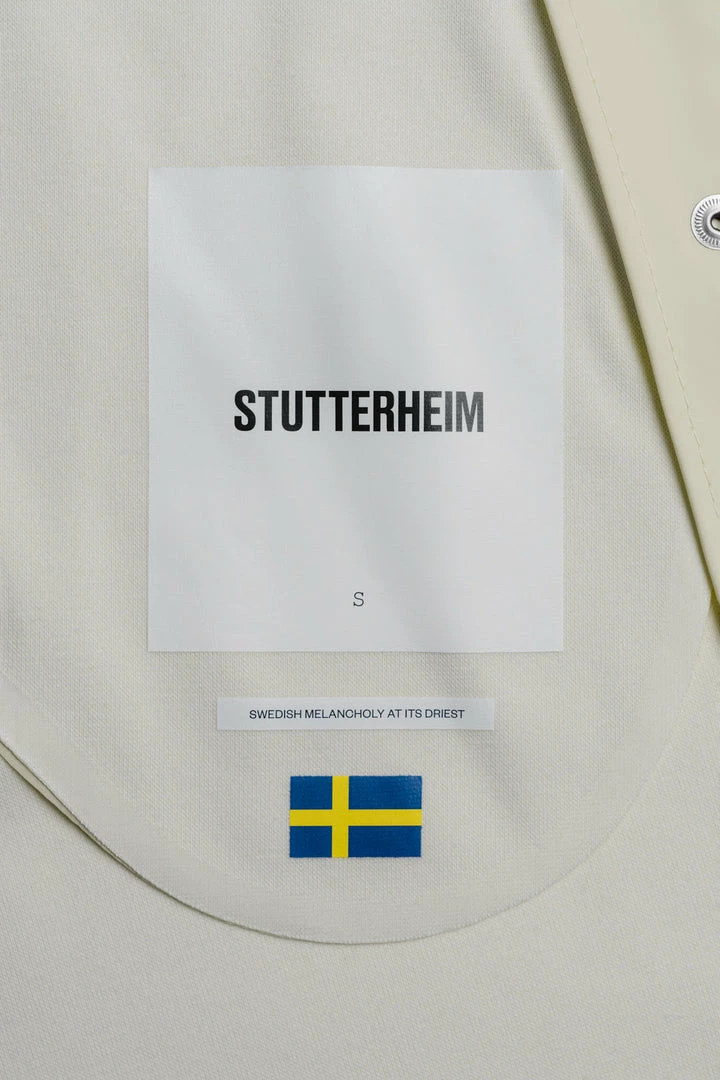 STUTTERHEIM MOSEBACKE RAIN JACKET LONG COCONUT 10 STUTTERHEIM MOSEBACKE RAIN JACKET LONG COCONUT