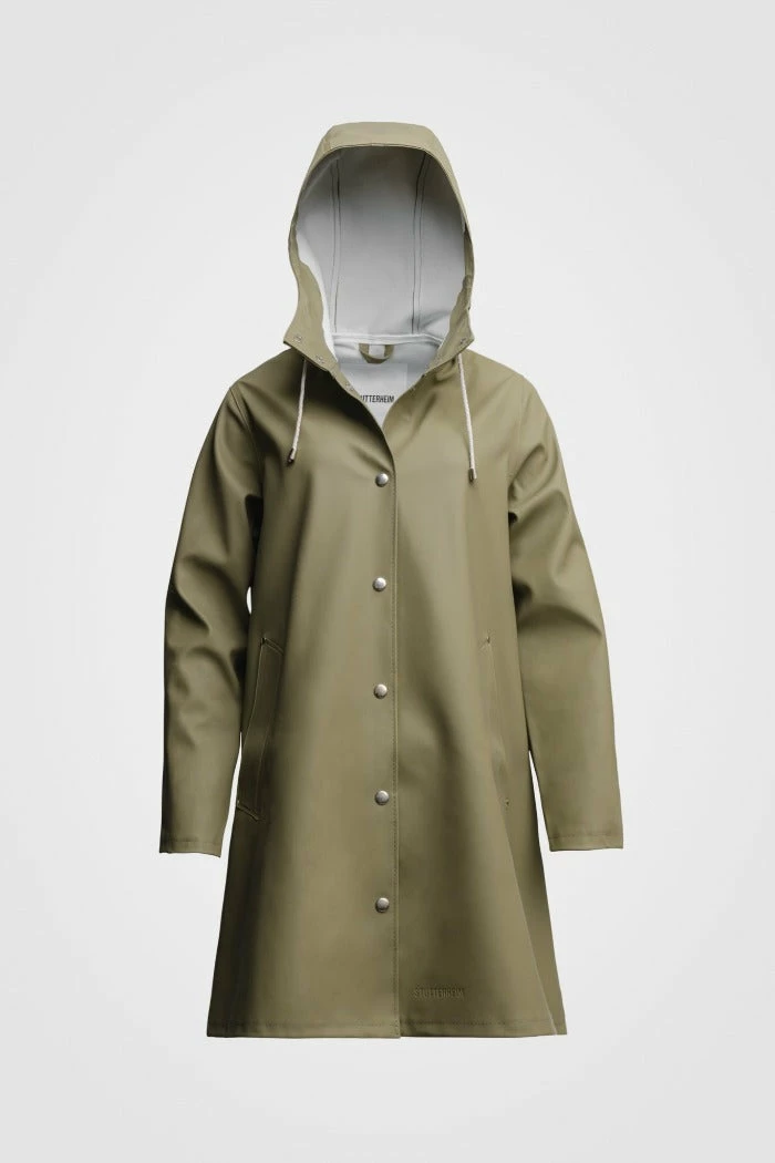 STUTTERHEIM MOSEBACKE RAIN JACKET ALOE 5 STUTTERHEIM MOSEBACKE RAIN JACKET ALOE