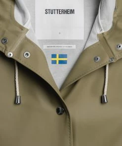 STUTTERHEIM MOSEBACKE RAIN JACKET ALOE 16 STUTTERHEIM MOSEBACKE RAIN JACKET ALOE