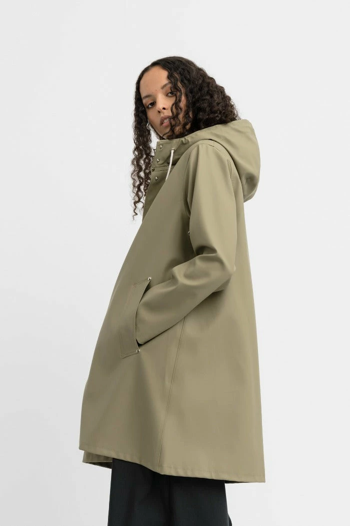 STUTTERHEIM MOSEBACKE RAIN JACKET ALOE 4 STUTTERHEIM MOSEBACKE RAIN JACKET ALOE