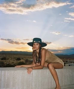 LACK OF COLOR THE COSMIC BOATER NAVY SALE