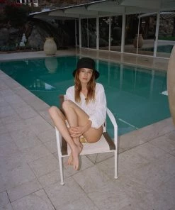 LACK OF COLOR SPRING '22 INCA BUCKET HAT BLACK