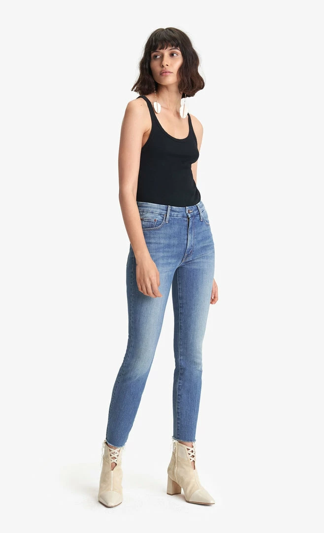 MOTHER HIGH WAISTED LOOKER WANDER DUST SALE