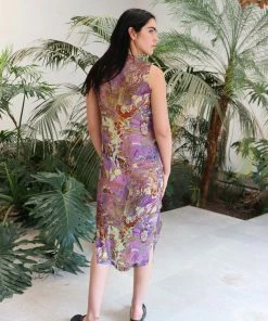 NIN STUDIO SPRING '22 WAVE MOCKNECK DRESS