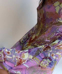 NIN STUDIO SPRING '22 WAVE MOCKNECK DRESS