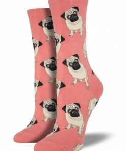 PIPE AND ROW PUG DOG SOCKS NEW IN