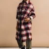 PIPE AND ROW NEW IN BLAKE PLAID COAT