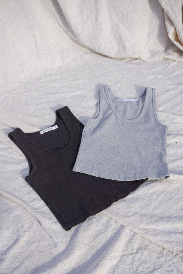 PERFECTWHITETEE BLONDIE TANK VINTAGE BLACK 9 PERFECTWHITETEE BLONDIE TANK VINTAGE BLACK