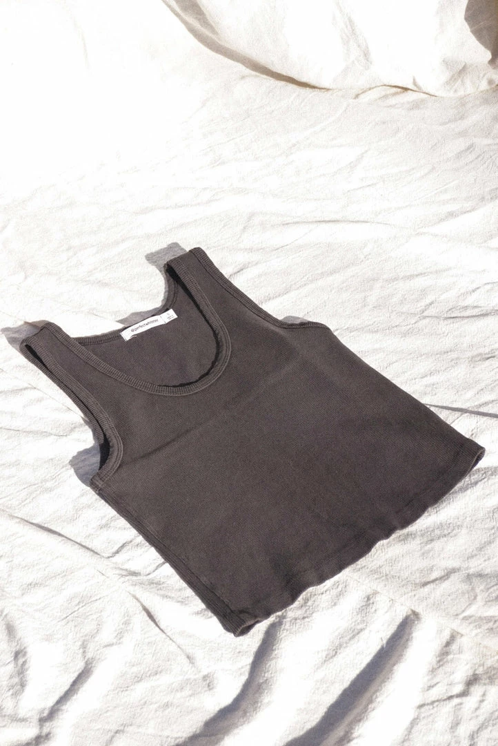 PERFECTWHITETEE BLONDIE TANK VINTAGE BLACK 3 PERFECTWHITETEE BLONDIE TANK VINTAGE BLACK