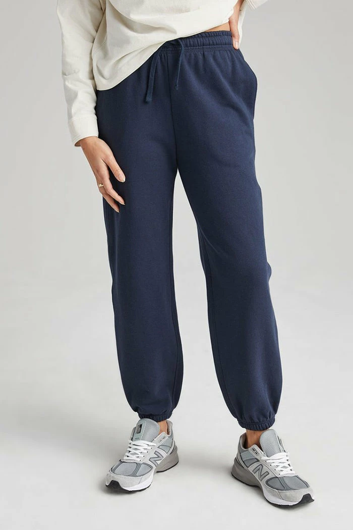 RICHER POORER SALE RECYCLED FLEECE SWEATPANTS BLUE NIGHTS 1 RICHER POORER SALE RECYCLED FLEECE SWEATPANTS BLUE NIGHTS