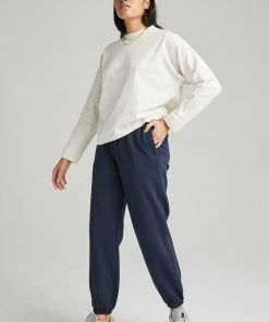 RICHER POORER SALE RECYCLED FLEECE SWEATPANTS BLUE NIGHTS