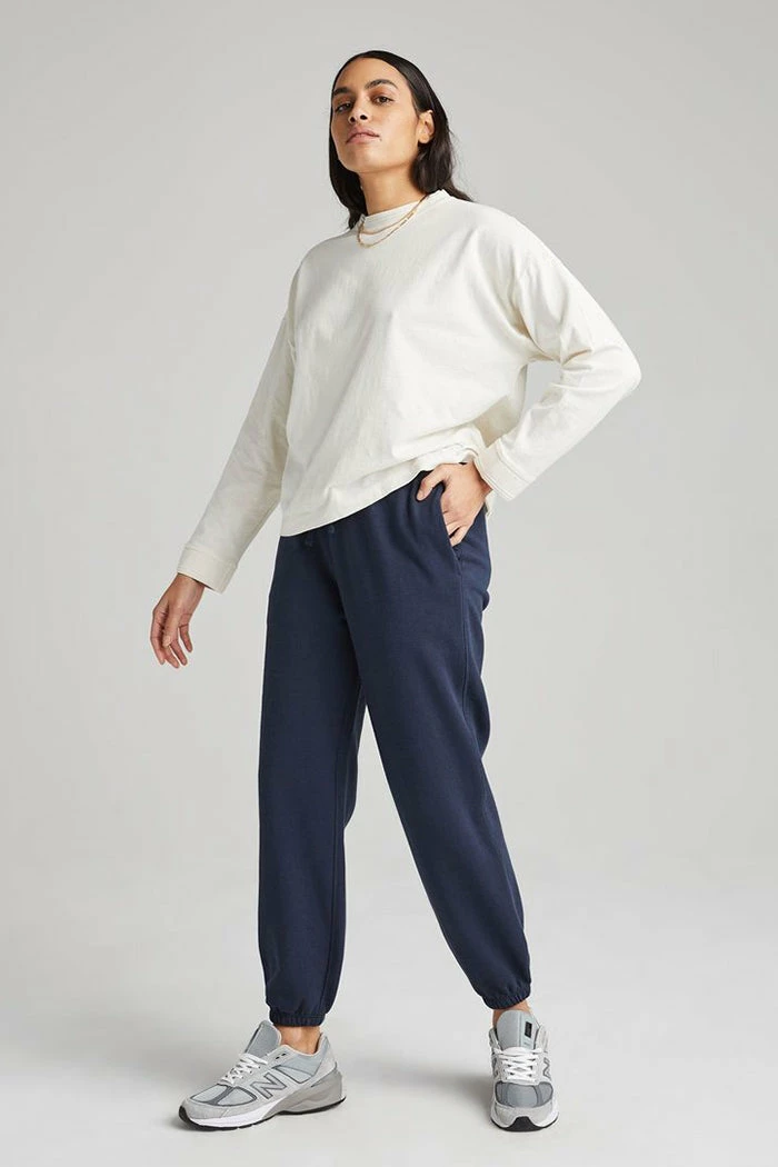 RICHER POORER SALE RECYCLED FLEECE SWEATPANTS BLUE NIGHTS 2 RICHER POORER SALE RECYCLED FLEECE SWEATPANTS BLUE NIGHTS