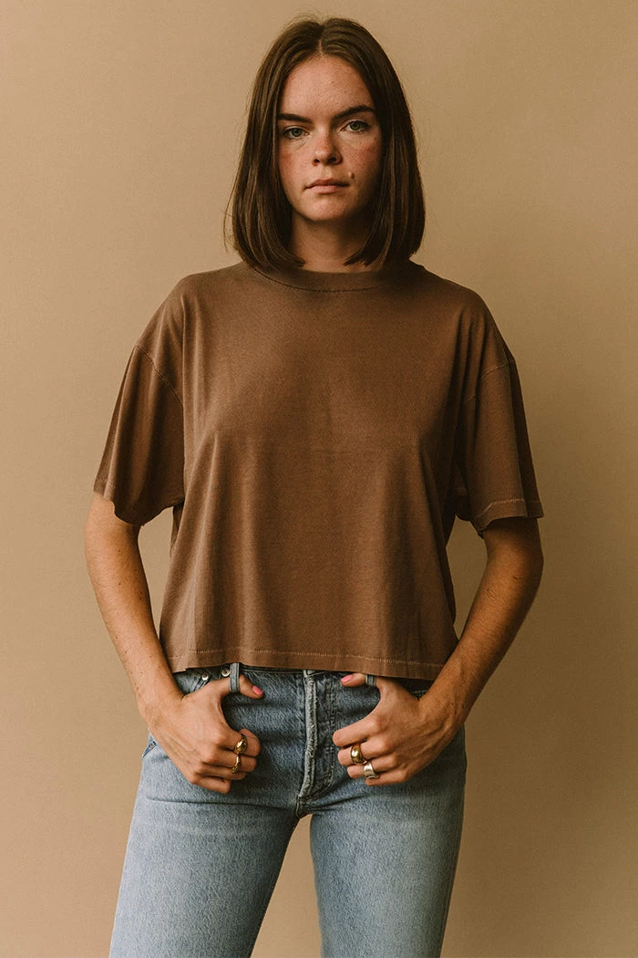 FILOSOFIA SUSTAINABILITY JADE CROPPED TEE 3 FILOSOFIA SUSTAINABILITY JADE CROPPED TEE