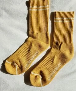 LE BON SHOPPE BOYFRIEND SOCKS BUTTER SPRING '22