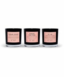 BOY SMELLS CEDAR STACK, HINOKI FANTOME, ST. AL TRIO SET