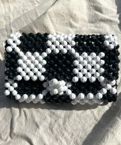 FERAL NO.9 B&W CHECK BAG SPRING '22