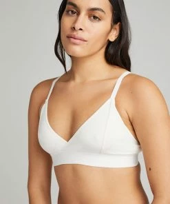 RICHER POORER SPRING '22 CLASSIC BRALETTE BONE