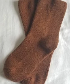 LE BON SHOPPE CLOUD SOCKS SEPIA