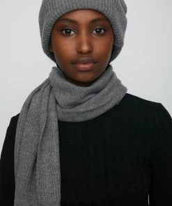 JUST FEMALE CLOUDY BEANIE GREY MELANGE SALE