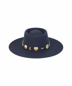 LACK OF COLOR THE COSMIC BOATER NAVY SALE