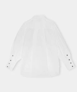 GANNI COTTON POPLIN LONGSLEEVE 11 GANNI COTTON POPLIN LONGSLEEVE