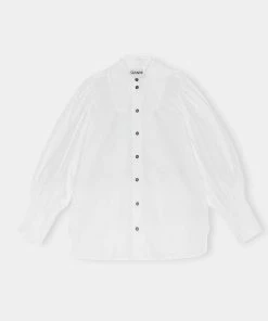 GANNI COTTON POPLIN LONGSLEEVE 10 GANNI COTTON POPLIN LONGSLEEVE