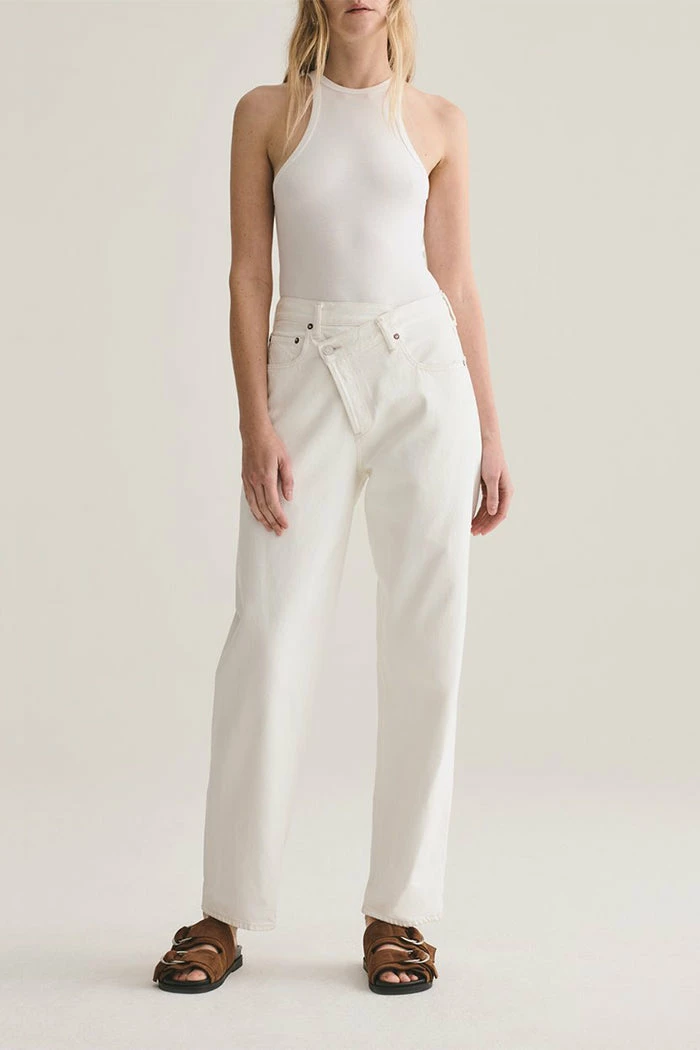 AGOLDE CRISS CROSS JEAN PASTE 4 AGOLDE CRISS CROSS JEAN PASTE