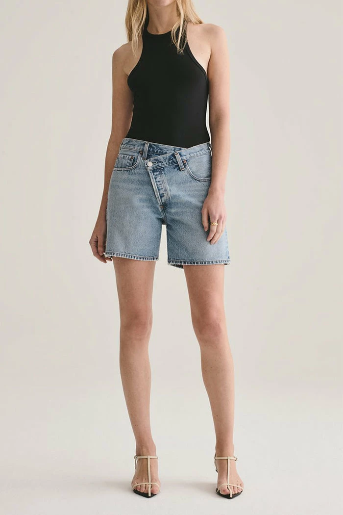 AGOLDE SPRING '22 CRISS CROSS SHORT 7 AGOLDE SPRING '22 CRISS CROSS SHORT