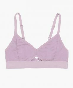 RICHER POORER SPRING '22 CUT OUT BRALETTE AMETHYST SMOKE
