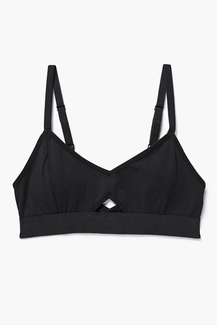 RICHER POORER CUT OUT BRALETTE BLACK 2 RICHER POORER CUT OUT BRALETTE BLACK