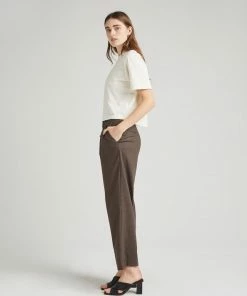 RICHER POORER RELAXED SHORT SLEEVE CROP TEE BONE CLOTHING