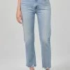 CITIZENS OF HUMANITY DAPHNE CROP JEAN CHECKMATE SPRING '22