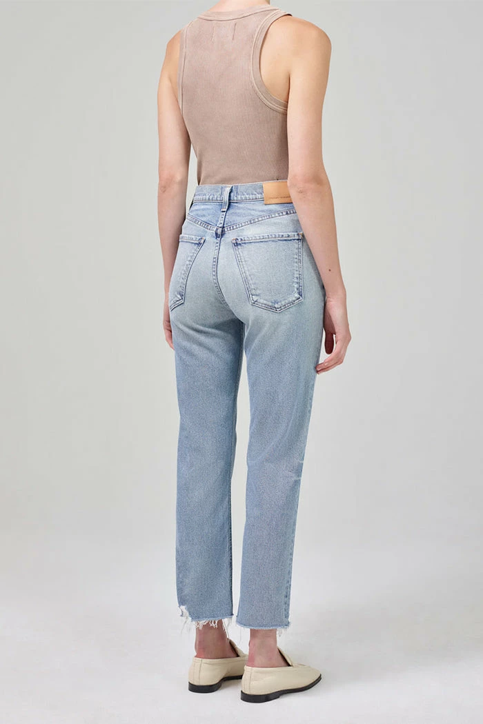 CITIZENS OF HUMANITY DAPHNE CROP JEAN CHECKMATE SPRING '22 2 CITIZENS OF HUMANITY DAPHNE CROP JEAN CHECKMATE SPRING '22